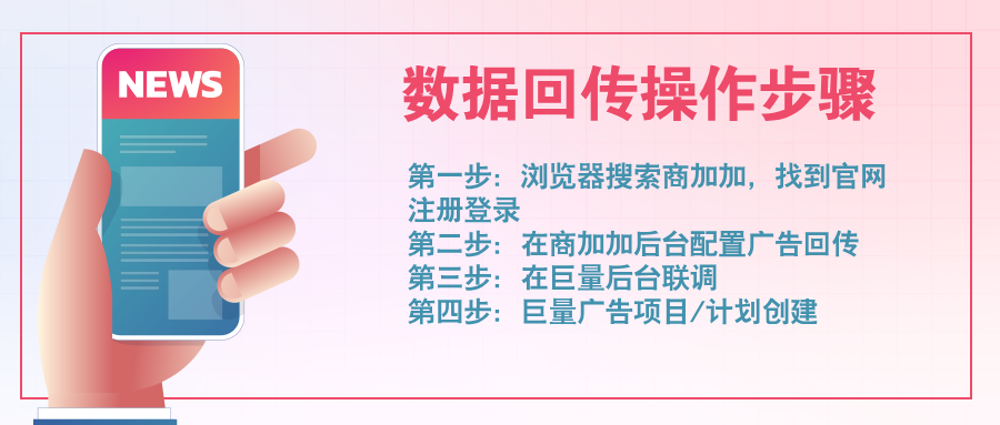 信息流广告如何跳转微信并实现数据回传